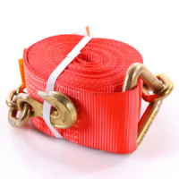 Winch Strap With The Chain and Clevis Hook