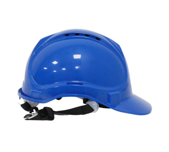 Blue Hard Hat - Safety Helmet