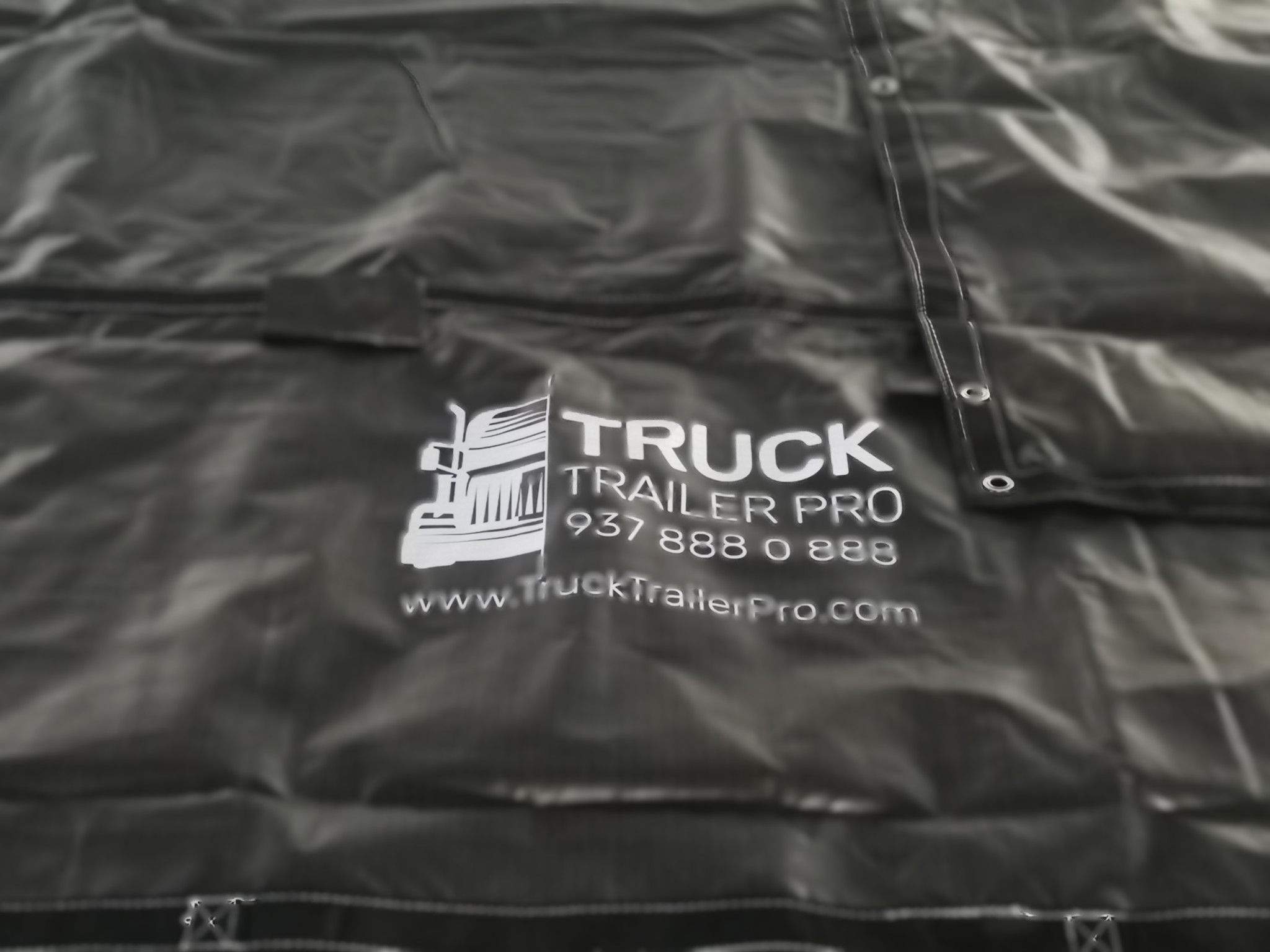Rip Stop Material 8′ Drop Super Light Heavy Duty Tarp Set Black