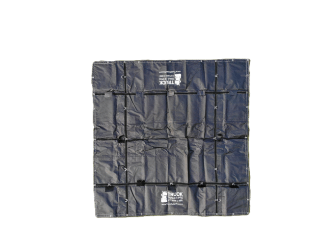 Super Light Ripstop Tarp 16' X 24' (8 Ft Drop) Black Color