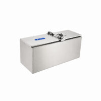 Aluminum Toolboxes - Double Slat Door, Stainless Steel Lock System