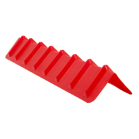 Red Plastic Corner Protector 48 Inch