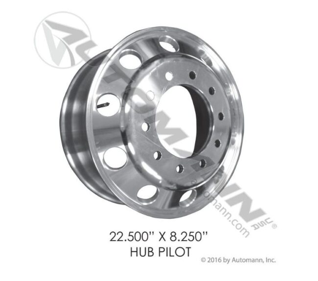 Hub Pilot 22.500in X 8.250in Aluminum