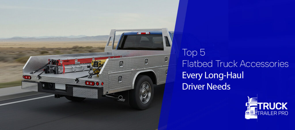 Top 5 Flatbed Truck Accessories Every Long Haul Driver Needs