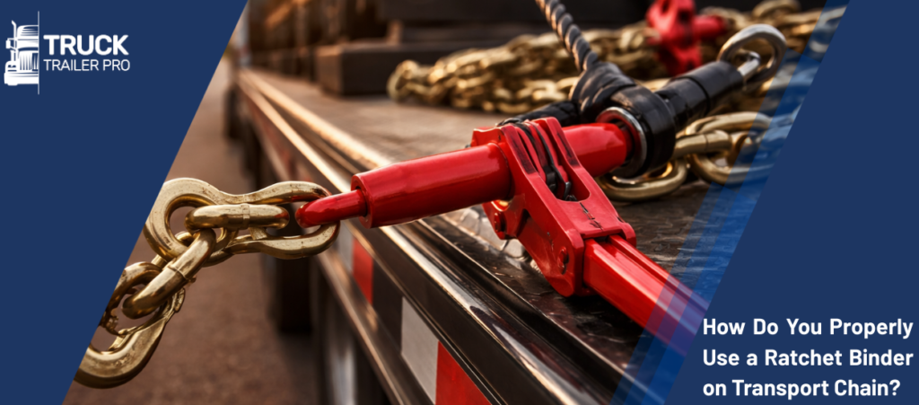 How Do You Properly Use a Ratchet Binder on Transport Chain