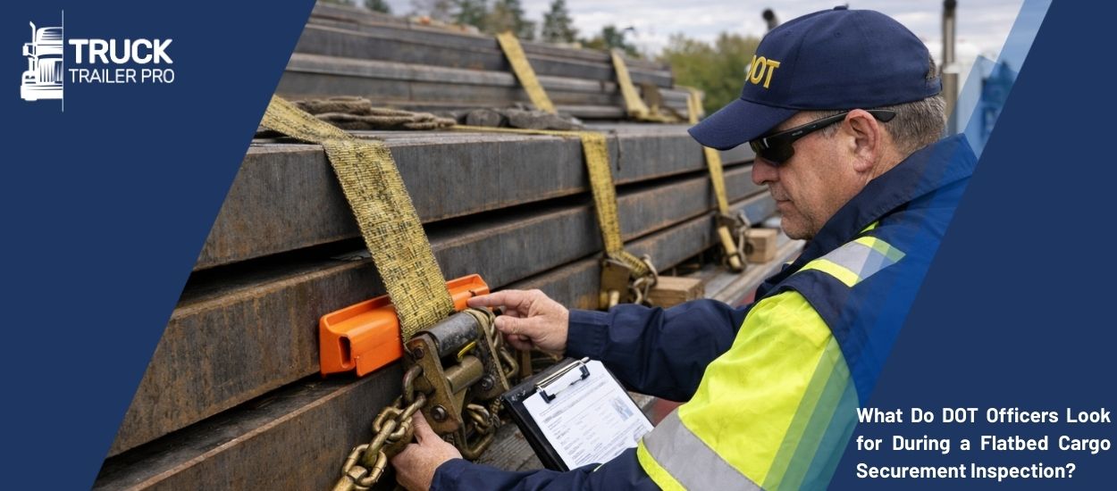 What is a DOT Inspection? Officers Look for During a Flatbed Cargo Securement Inspection? What is a DOT Inspection? Officers Look for During a Flatbed Cargo Securement Inspection?