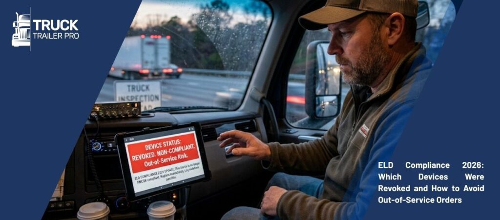 ELD Compliance 2026 Which Devices Were Revoked and How to Avoid Out-of-Service Orders