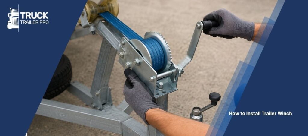 How to Install a Trailer Winch — Step-by-Step Flatbed Guide